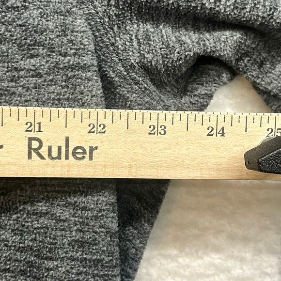 Eddie Bauer Sweater Mens Extra Large Gray 1/4 Zip Pullover Outdoor Golf Hiking - Picture 10 of 12